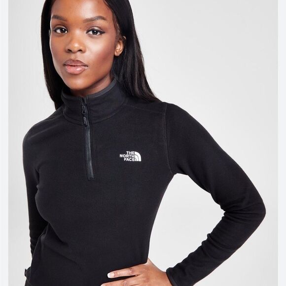 THE NORTH FACE WOMEN'S TKA GLACIER 1/4 ZIP PULLOVER FLEECE​ - Picture 1 of 5